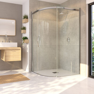 Flair ORO Sliding Offset Quadrant Door