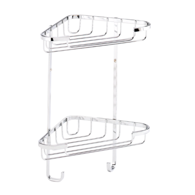 Croydex Medium Two Tier Corner Basket