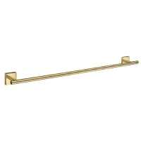 Smedbo House Single Towel Rail Brass