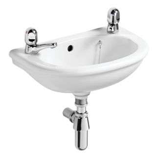 Ideal Standard Sandringham Dorex Washbasin 45cm 2 Taphole