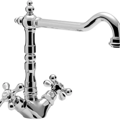 San Marco Florence Chrome Monobloc Sink Mixer