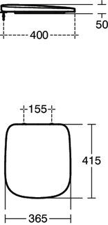 Ideal Standard Studio Soft Close Seat