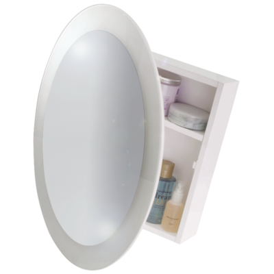 Croydex Saturn Mirror Cabinet White