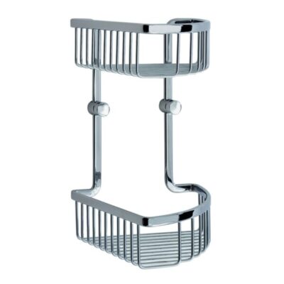 Smedbo Sideline Corner Double Soap Basket
