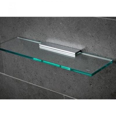 Miller 600mm Glass Shelf C/w Brackets