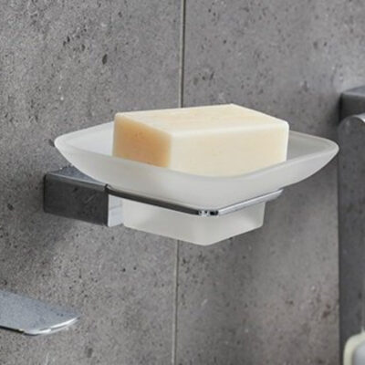 Miami Miller Chrome Soap Dish and Holder