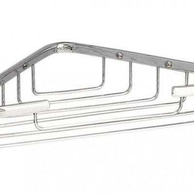 Miller Corner Basket Chrome