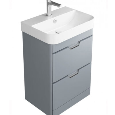 Sonas Sott Aqua Floor Standing Vanity Unit 2 Drawer